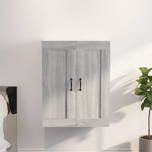 The Living Store Viseča stenska omarica siva sonoma 69,5x32,5x90 cm - Viseča Stenska Omarica, (21435955) Cene