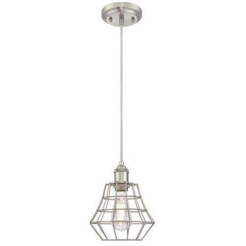 Westinghouse 6337240 - visilica na sajli nathan 1xE27/60W/230V srebrna Cene