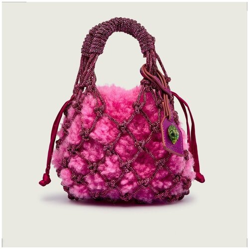 Kurt Geiger London Ročne torbice SM MACRAME CRYSTAL BAG Rožnata Cene