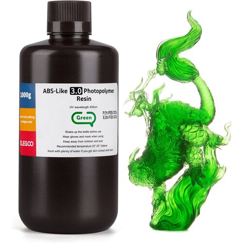  ABS-like Resin V3.0 Green - 1.000 g Slike