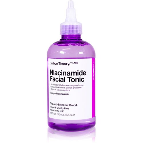 Carbon Theory Vaporeize Niacinamide Facial Tonic toner za či&scaron;ćenje s niacinamidom 250 ml Cijene