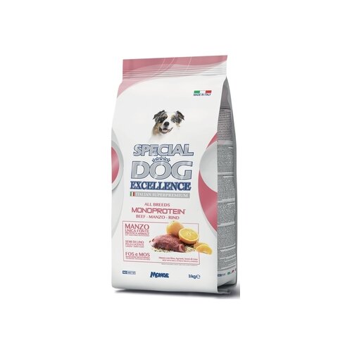 Monge special dog excellence hrana za pse adult monoprotein - govedina 3kg Cene