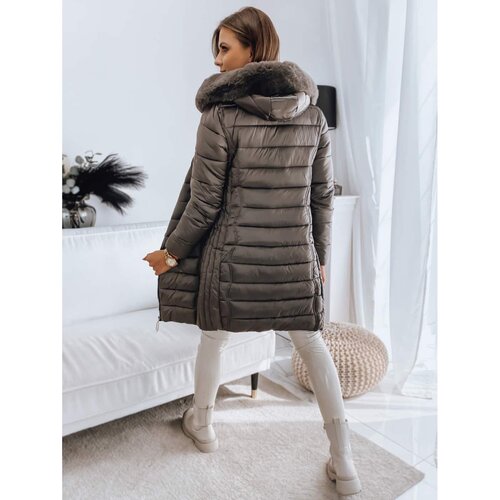 DStreet Women&amp;#039;s coat ATENS beige TY3126 Slike