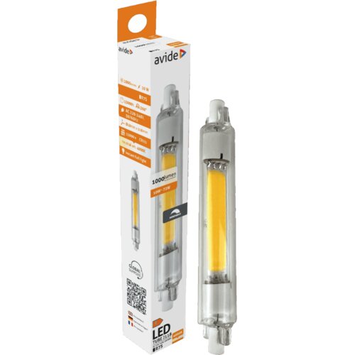 Avide Sijalica, R7S, LED 10W, 4000K, 230V AC, bijela svjetlost &amp;ndash; ABR7SNW10W-CL-D Slike