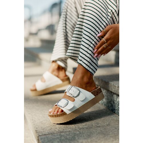 Lee Cooper Ladies Platform Sandals With Buckles Cijene