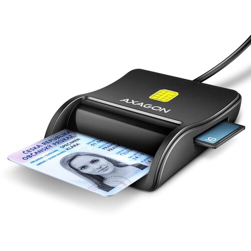 Axagon Čitač pametnih kartica CRE-SM3SD USB 2.0 Cijene