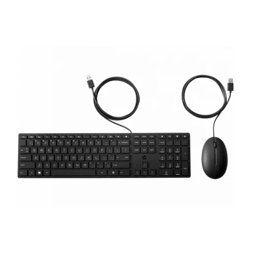 Hp Wired Desktop 320MK Mouse and Keyboard, Wired USB Type-A, YU, Black Cene