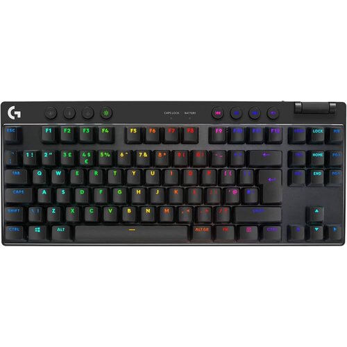 Logitech G Pro X Wireless Keyboard black 920-009239 Cene