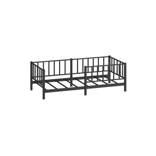 Hanah home Dječiji krevet Montessori, 90x190 cm, Crni Slike