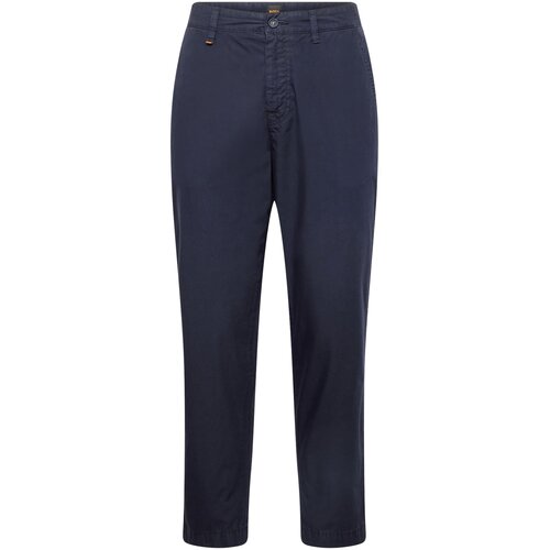 BOSS Orange Chino hlače &amp;#039;Statum&amp;#039; temno modra Slike