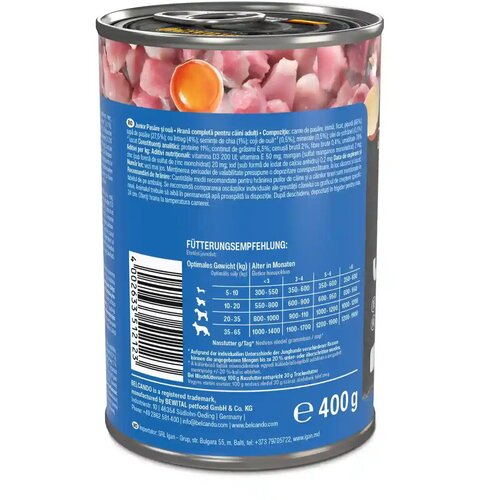 Belcando vlažna hrana za pse za &amp;scaron;tence, živina i jaje Slike