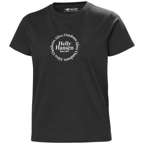 Helly Hansen Majice s kratkimi rokavi Core Graphic Črna Cene