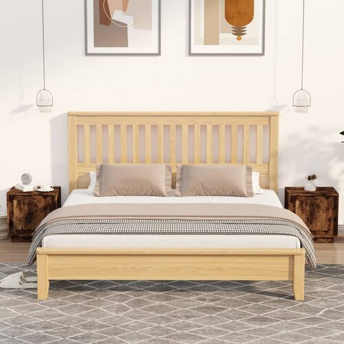VidaXL Noćni ormarići 2 kom boja dimljenog hrasta 44x35x45 cm drveni Slike