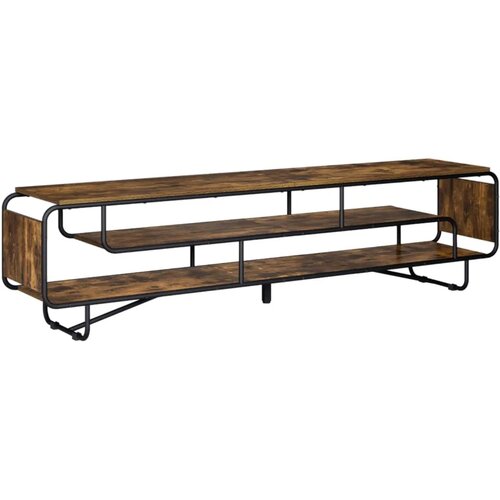  TV stalak 180 x 36 x 45 cm Dimljeni hrast Konstruirano drvo - Dimljeni hrast 180 x 36 x 45 cm Slike