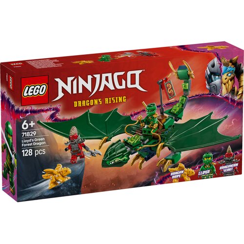 Lego NINJAGO&amp;reg; - Lloydov zeleni &amp;scaron;umski zmaj (71829) Slike