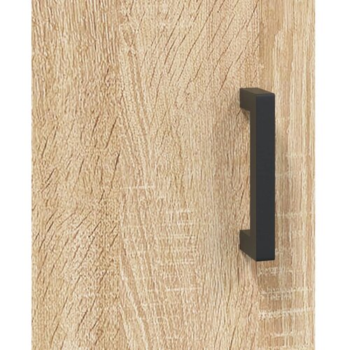  Visoka komoda hrasta sonome 69,5x34x180cm od konstruiranog drva Slike