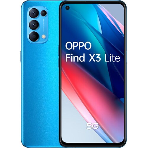 Oppo Obnovljeno - znaki rabe - Find X3 Lite 128GB modre, (5000521801) Slike