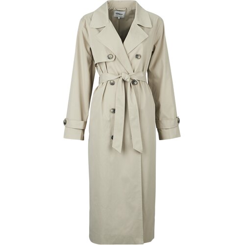 Only ONLDISA LIFE LONG TRENCHCOAT Siva Cijene