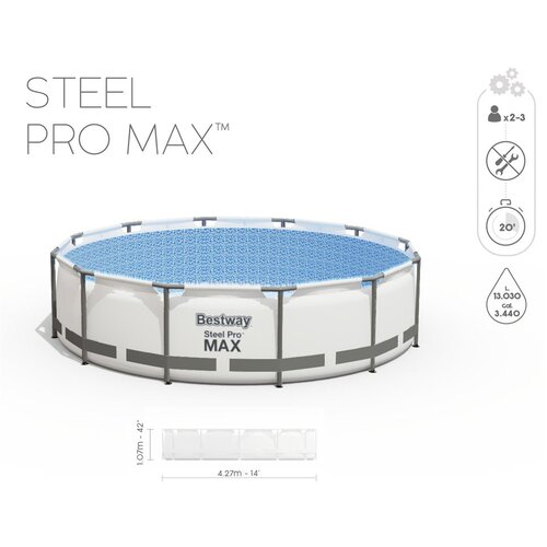 Bestway bazen 427x107cm set 10u1 Cijene