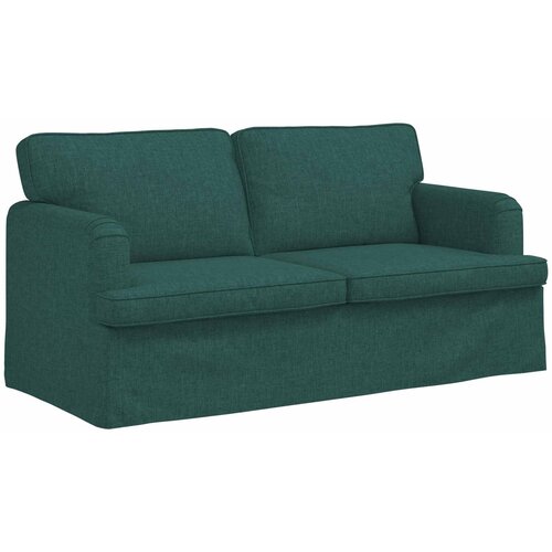  Set sofe 2 pcs Tamnozelena 162 x 80 x 85 cm tkanina Slike