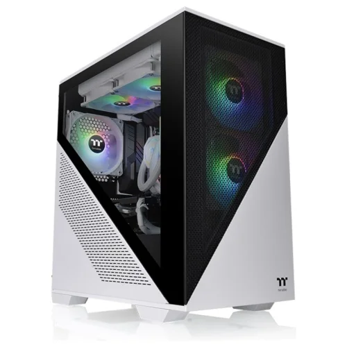 Thermaltake Divider 170 Snow ARGB, Micro case, 2x 120mm ARGB PWM fan