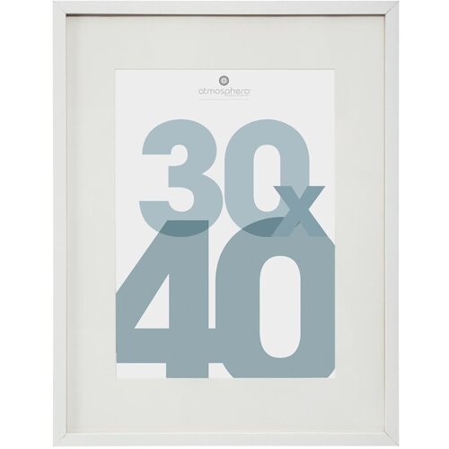 Atmosphera ram za slike 31,8x1,8x41,8cm mdf/metal bela Cene