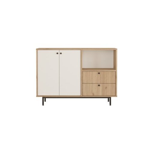 Hanah home Komoda RE2-SW, 120x85x35,5 cm, Bijela Slike