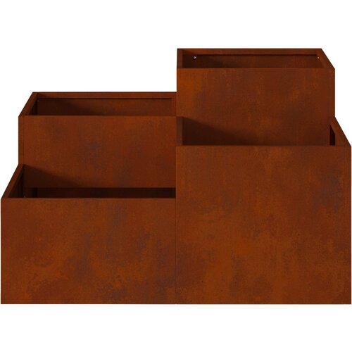  Vrtna saksija Rđa 80 x 80 x 48 cm Slike