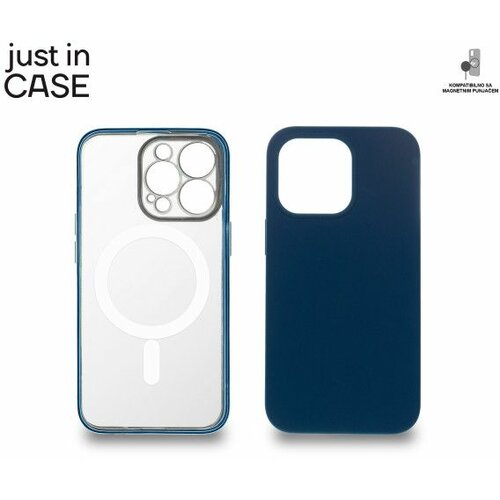 Just In Case 2u1 Extra case MAG MIX PLUS paket PLAVI za iPhone 13 Pro Cene