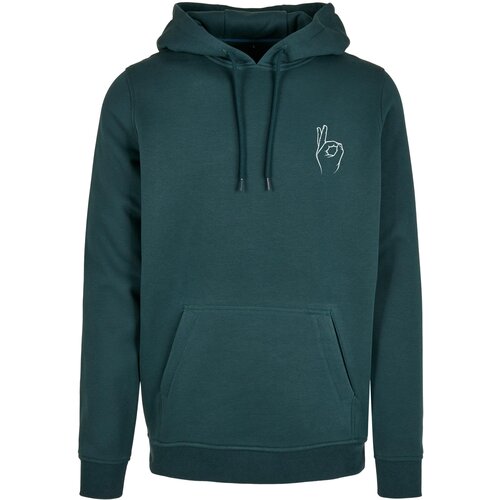 MT Men Easy Sign Hoody bottlegreen Slike