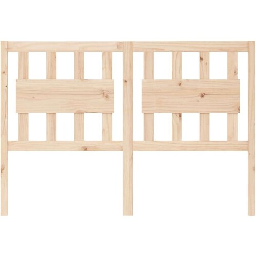  Uzglavlje za krevet 140 5 x 4 x 100 cm od masivne borovine Slike