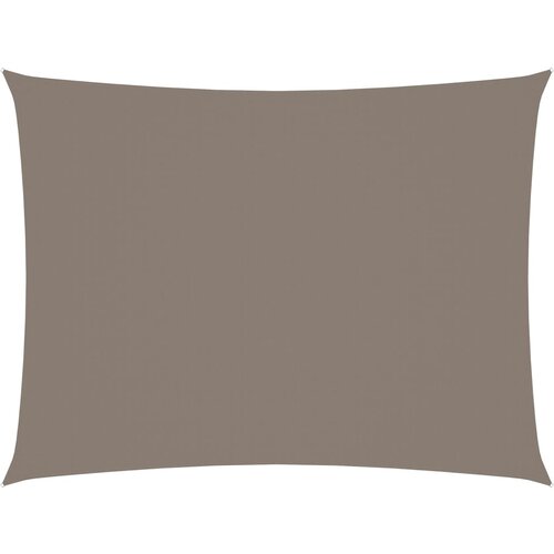 vidaXL Senčno jadro oksford blago pravokotno 3x4,5 m taupe Cene