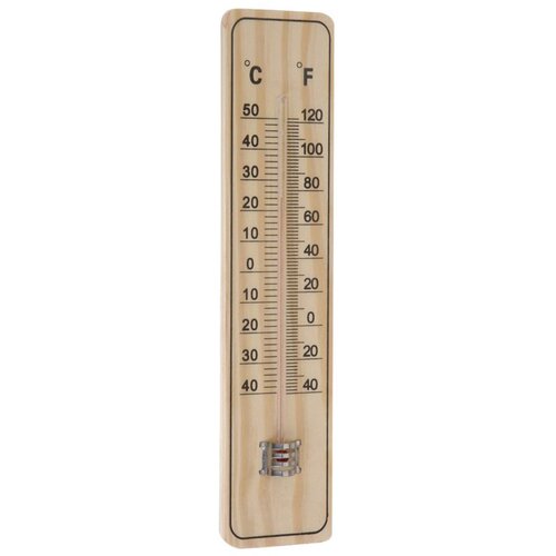Garden of Eden stenski termometer lesen 225 x 50 x 8 mm, (20407875) Cene