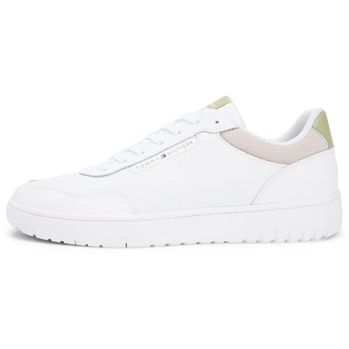 Tommy Hilfiger Nizke superge 'BASKET CORE LITE' kit / svetlo zelena / bela Cene