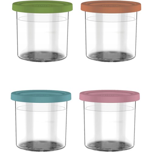 Ninja Posude za sladoled s poklopcima XSKPNTLID4EUK, 470 ml, set 4 komada Cijene