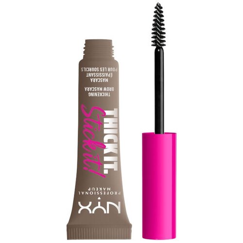 NYX Professional Makeup Thick it Stick It Brow Mascara maskara za obrvi odtenek 01 Taupe 7 ml Cene