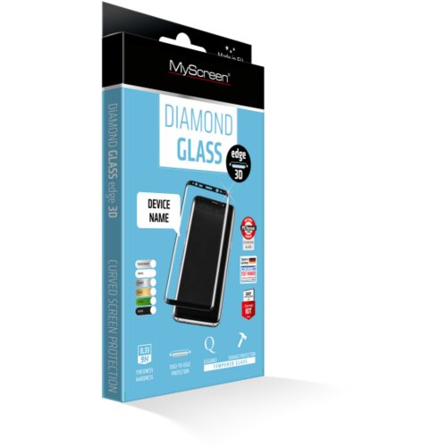 Myscreen protector my screen protector za&amp;scaron;čitno kaljeno steklo samsung galaxy note 8 - diamond glass edge 3D - črn Slike