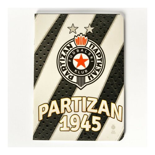 Premium, sveska sa UV lakom, Partizan, A5, karo, 50 lista ( 301100 ) Slike