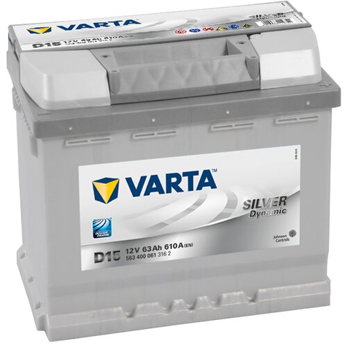 Varta silver dynamic 12V63 AH D+ akumulator Slike
