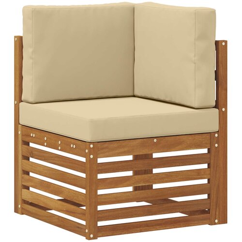  Set vanjskih sofa 8 kom. Prirodna Slike