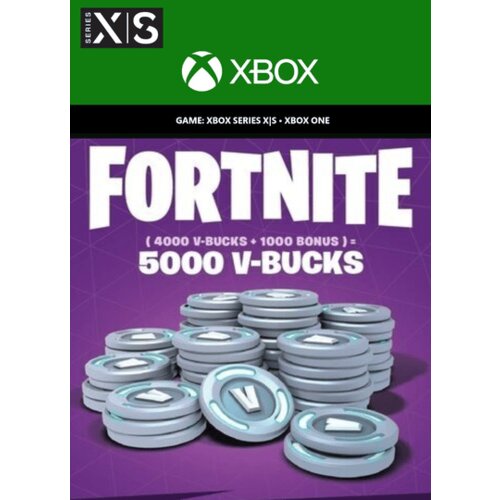  fortnite - 5000 v-bucks xbox live key global Cene
