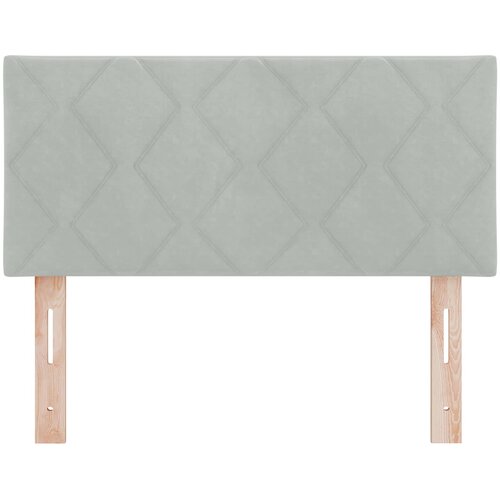  LED glava kreveta Svijetlo siva 90 cm Bar&amp;scaron;un Slike
