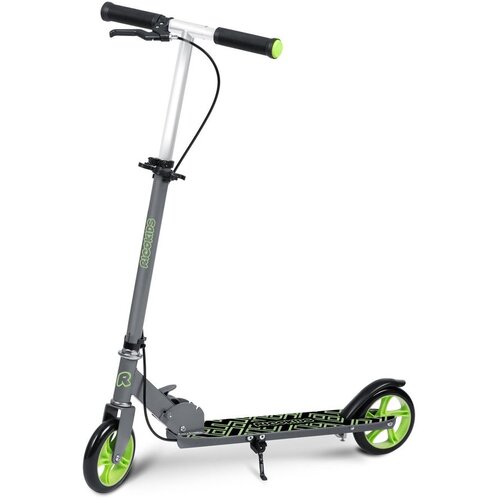 Ricokids romobil za djecu Kodi, PU kotači, crno zeleni Slike