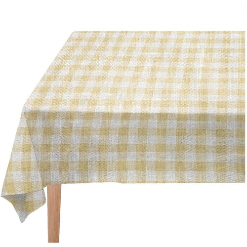 Really Nice Things Namizni prt LinenCouture Beige Vichy, 140 x 200 cm Cene
