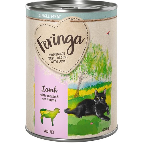 Feringa Single Meat Meni 12 x 410 g - Janjetina s krumpirom i mačjim timijanom Cijene