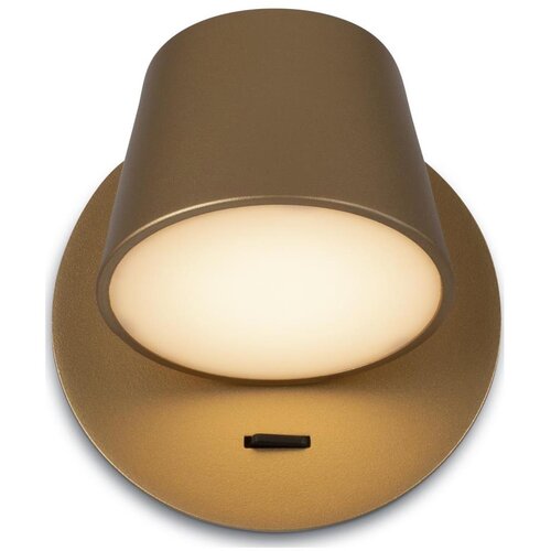 MAYTONI MOD421WL-L6BS3K - led zidna svetiljka pixel LED/7W/230V 3000K zlatna Slike