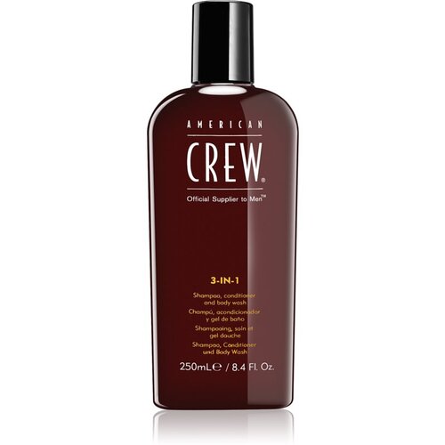 American Crew Hair & Body 3-IN-1 šampon, balzam in gel za prhanje 3v1 za moške 250 ml Cene