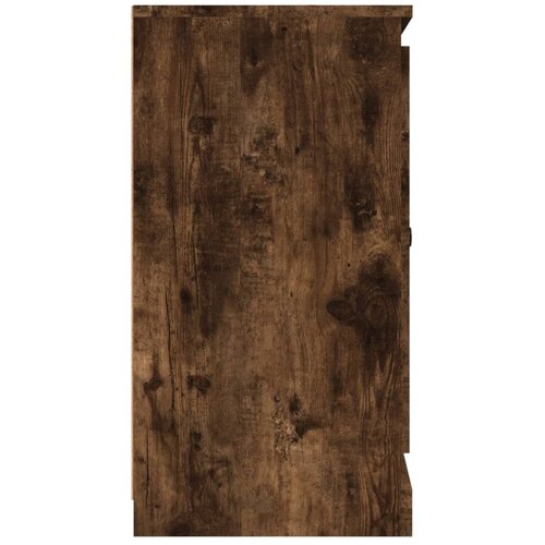  Komoda boja dimljenog hrasta 70x35,5x67,5 cm konstruirano drvo Smeđa Slike