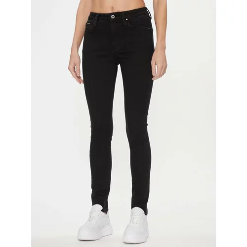 PepeJeans Jeans hlače PL204584XG6 Črna Skinny Fit