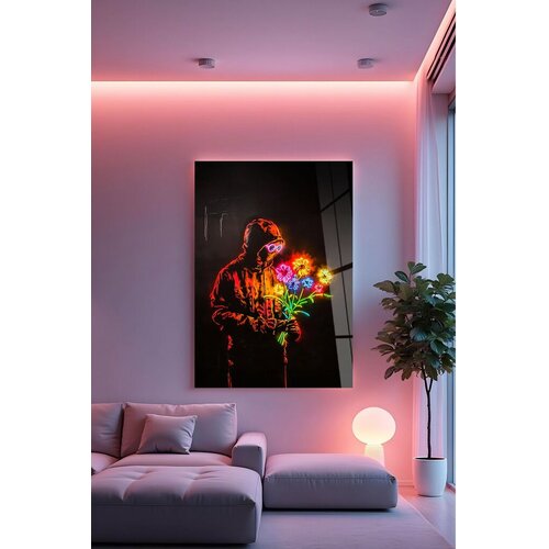 Wallity Zidna slika Hhlneon0040, 30x40 cm Cene
